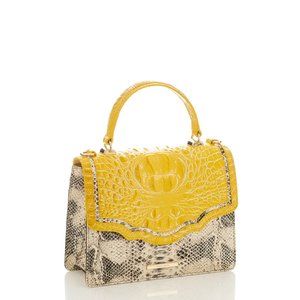 Brahmin Mini Francine in Sunflower